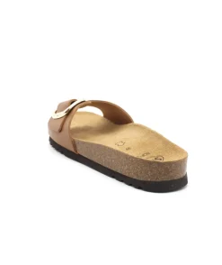 Sale L'Empreinte Chaussures SCHOLL KATHLEEN LEATHER cognac