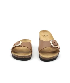 Sale L'Empreinte Chaussures SCHOLL KATHLEEN LEATHER cognac