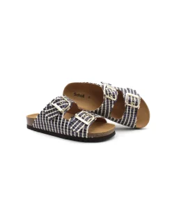 Hot L'Empreinte Chaussures SCHOLL NOELLE RAFFIA navy