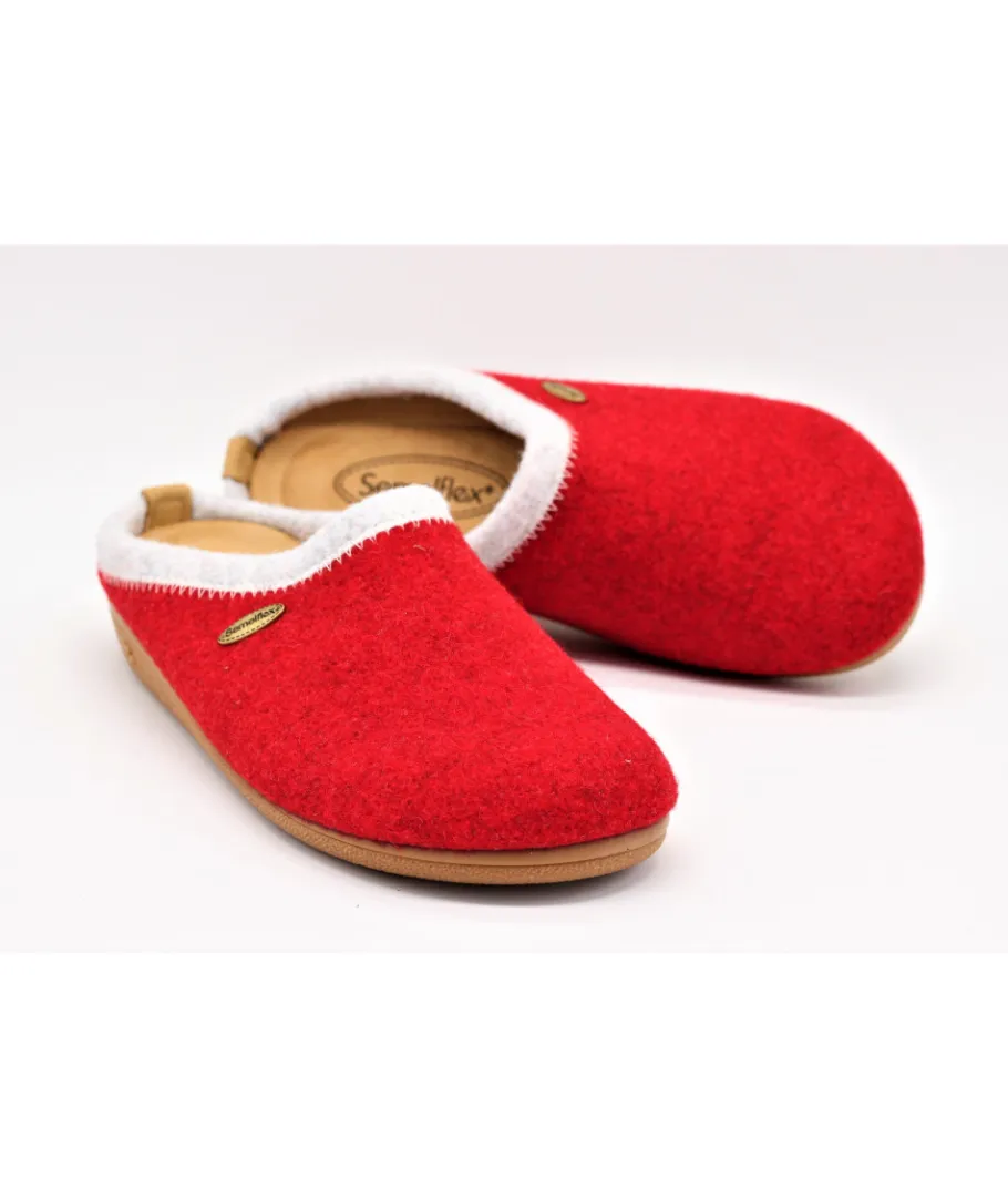Store L'Empreinte Chaussures SEMELFLEX DOLOMITES rouge