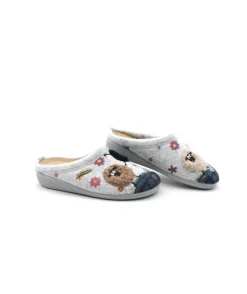 Outlet L'Empreinte Chaussures SEMELFLEX LA TOUSSUIRE MULE Ecru