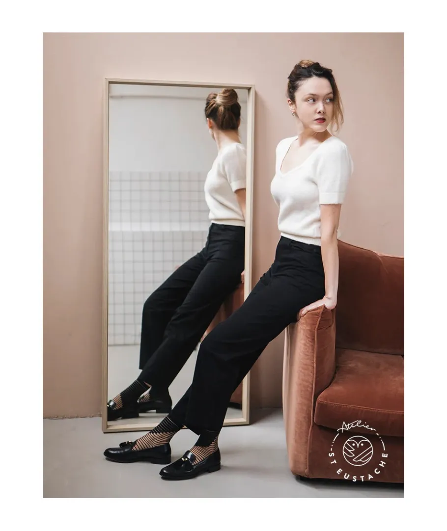 New L'Empreinte Chaussures SHIBUYA - ATELIER SAINT EUSTACHE noir