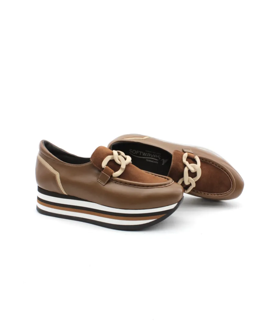 Shop L'Empreinte Chaussures SOFTWAVES 7.78.50/16 cognac