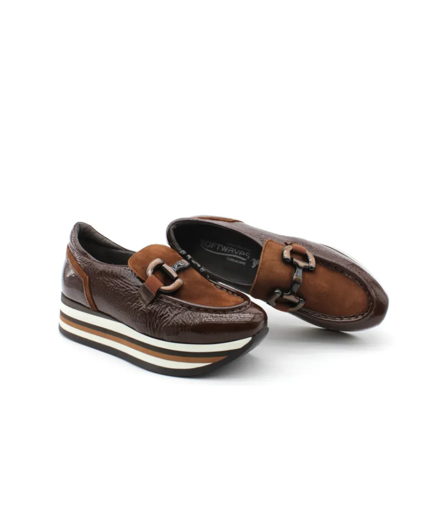 Clearance L'Empreinte Chaussures SOFTWAVES 7.78.61/14 ALINA cognac