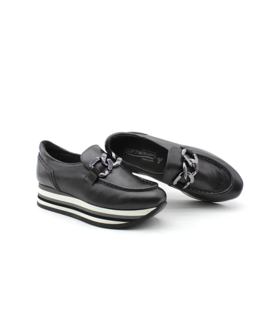 New L'Empreinte Chaussures SOFTWAVES 7.78.50/54 CALA noir