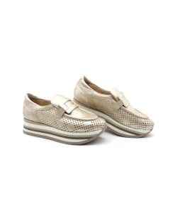 Fashion L'Empreinte Chaussures SOFTWAVES 7.78.63/014 CHER platine