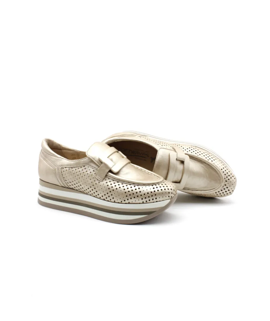 Fashion L'Empreinte Chaussures SOFTWAVES 7.78.63/014 CHER platine