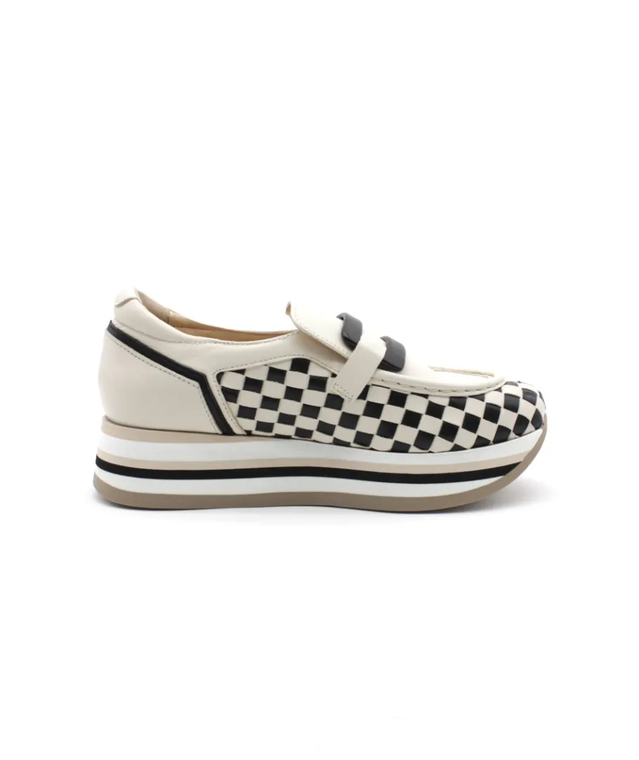 Fashion L'Empreinte Chaussures SOFTWAVES 7.78.64/009 CHRISTA Beige/noir