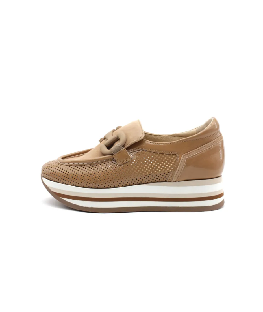 New L'Empreinte Chaussures SOFTWAVES 7.78.66/009 CLARICE Noisette