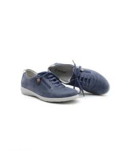 Shop L'Empreinte Chaussures SUAVE OXFORD 6657DT bleu