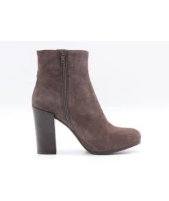 Online L'Empreinte Chaussures UNISA BOTTINE LENTE VELOURS GREIGE