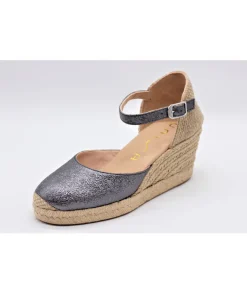Online L'Empreinte Chaussures UNISA CACERES METAL Gris fonce