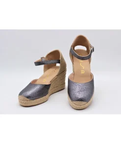 Online L'Empreinte Chaussures UNISA CACERES METAL Gris fonce