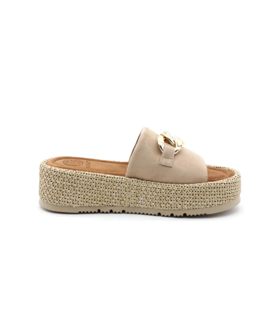 Discount L'Empreinte Chaussures UNISA CAPITAN beige