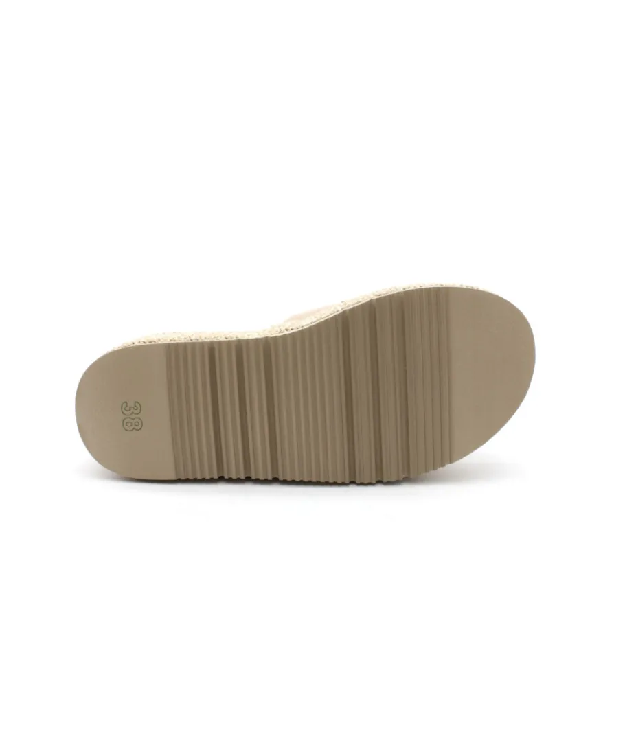 Discount L'Empreinte Chaussures UNISA CAPITAN beige