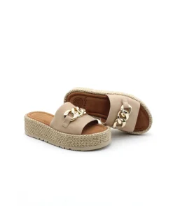 Discount L'Empreinte Chaussures UNISA CAPITAN beige