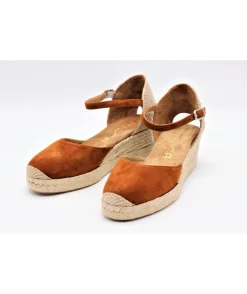 Hot L'Empreinte Chaussures UNISA CISCA VELOURS cognac