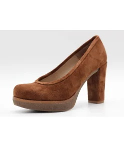 Best Sale L'Empreinte Chaussures UNISA ESCARPIN URIEL VELOURS TABAC