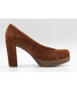 Best Sale L'Empreinte Chaussures UNISA ESCARPIN URIEL VELOURS TABAC