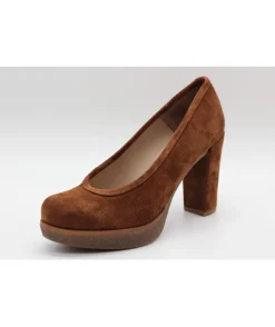 Best Sale L'Empreinte Chaussures UNISA ESCARPIN URIEL VELOURS TABAC