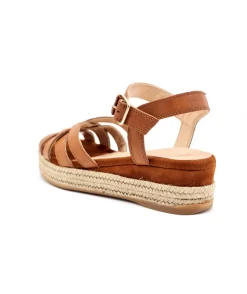 Discount L'Empreinte Chaussures UNISA GALDAR cognac