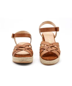 Discount L'Empreinte Chaussures UNISA GALDAR cognac