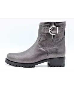 Discount L'Empreinte Chaussures UNISA INTRO METAL gris