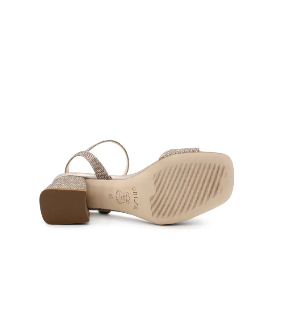 Discount L'Empreinte Chaussures UNISA KIRK platine