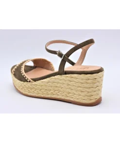 Discount L'Empreinte Chaussures UNISA KISSES kaki