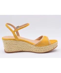 Fashion L'Empreinte Chaussures UNISA KISSES jaune