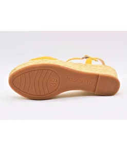Fashion L'Empreinte Chaussures UNISA KISSES jaune