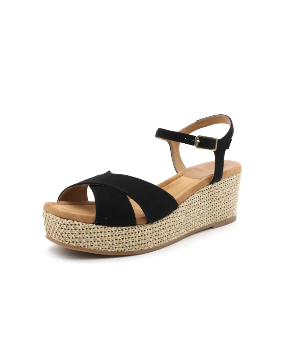 Sale L'Empreinte Chaussures UNISA KONNIE noir