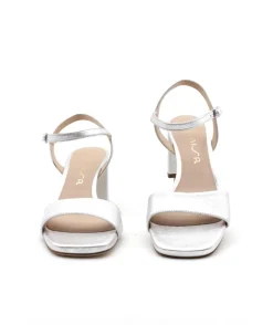 Shop L'Empreinte Chaussures UNISA MORATY argent