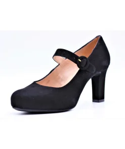 Outlet L'Empreinte Chaussures UNISA NAOMI VELOURS noir