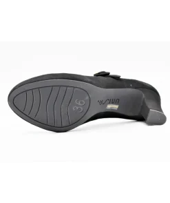 Outlet L'Empreinte Chaussures UNISA NAOMI VELOURS noir