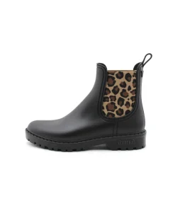 Outlet L'Empreinte Chaussures VERBENAS GAUDI MATE ANIMAL noir