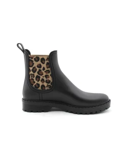 Outlet L'Empreinte Chaussures VERBENAS GAUDI MATE ANIMAL noir