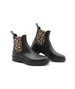 Outlet L'Empreinte Chaussures VERBENAS GAUDI MATE ANIMAL noir
