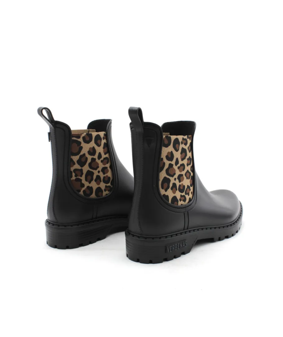 Outlet L'Empreinte Chaussures VERBENAS GAUDI MATE ANIMAL noir