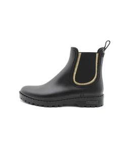 Outlet L'Empreinte Chaussures VERBENAS GAUDI MATE GLITTER noir