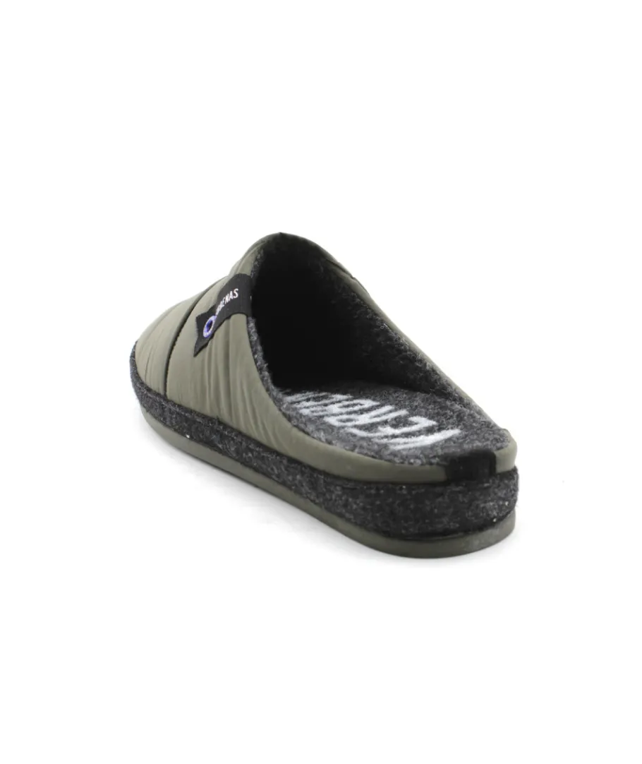 Fashion L'Empreinte Chaussures VERBENAS LOGAN ACOLCHADO kaki