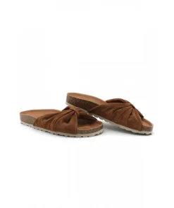 New L'Empreinte Chaussures VERBENAS ROSE cognac