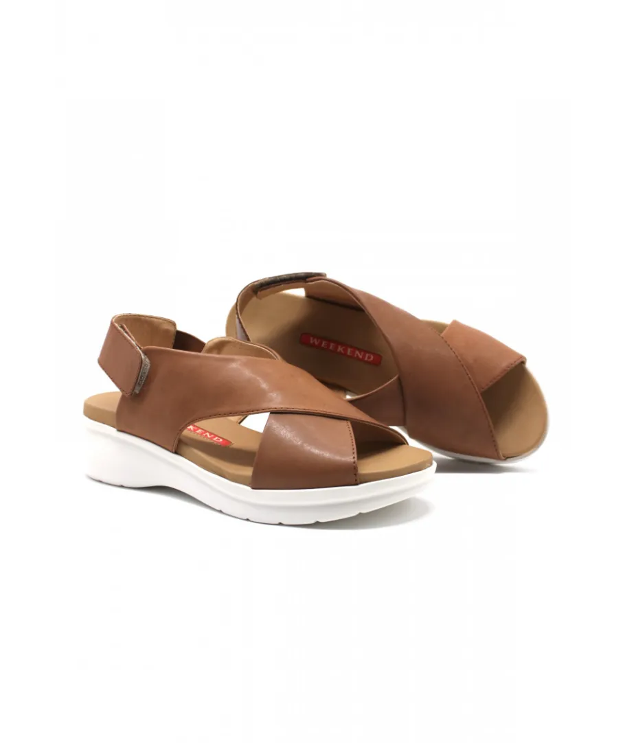 Discount L'Empreinte Chaussures WEEKEND 16153 TABAC