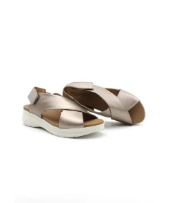 Best L'Empreinte Chaussures WEEKEND 12225 METAL platine