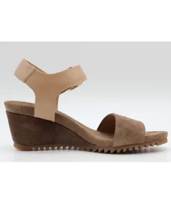 Online L'Empreinte Chaussures WEEKEND 17203 VELOURS taupe