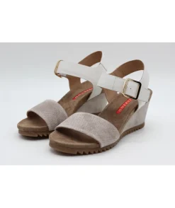 Online L'Empreinte Chaussures WEEKEND 17203 VELOURS perle