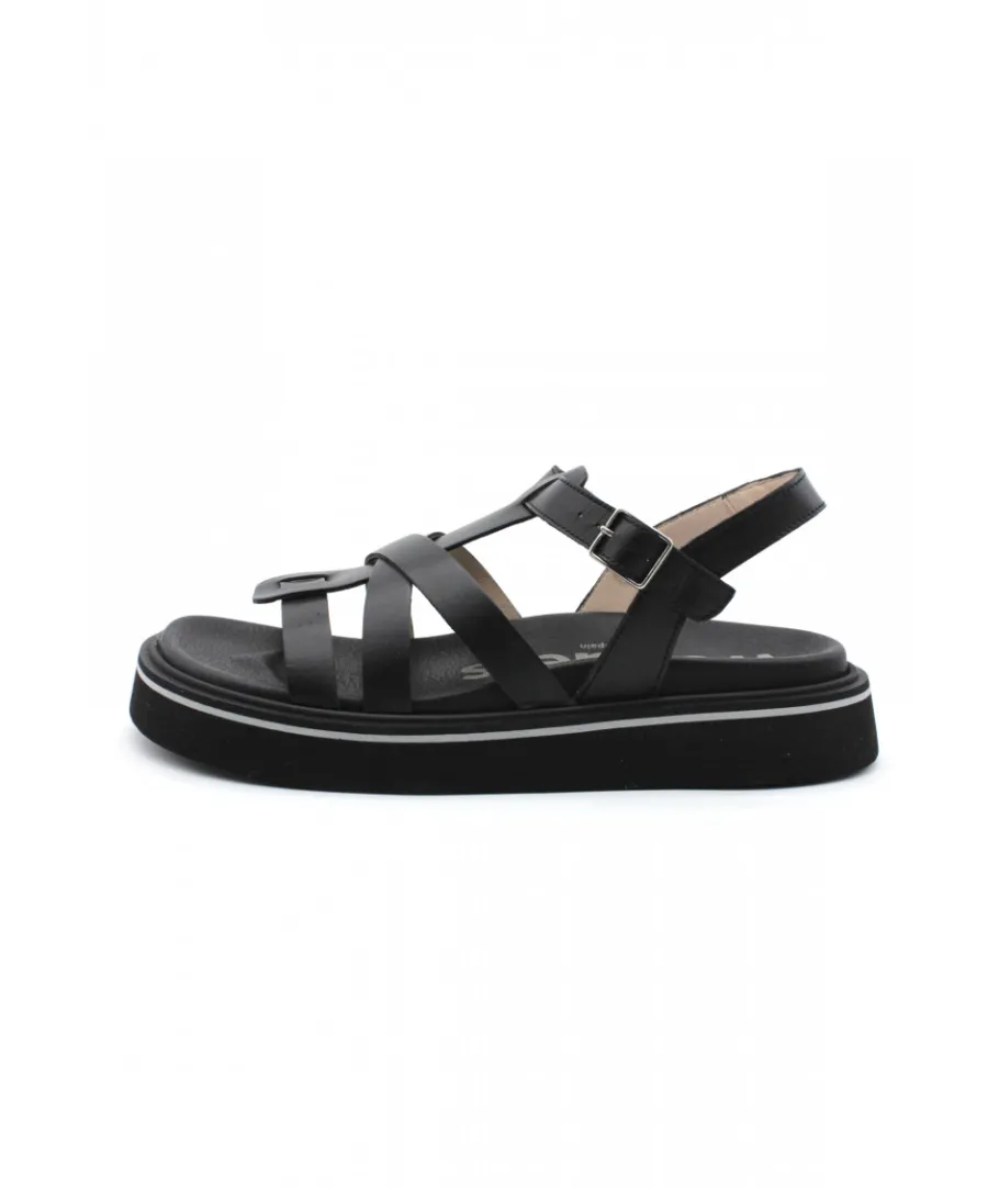 Sale L'Empreinte Chaussures WONDERS B8702 noir