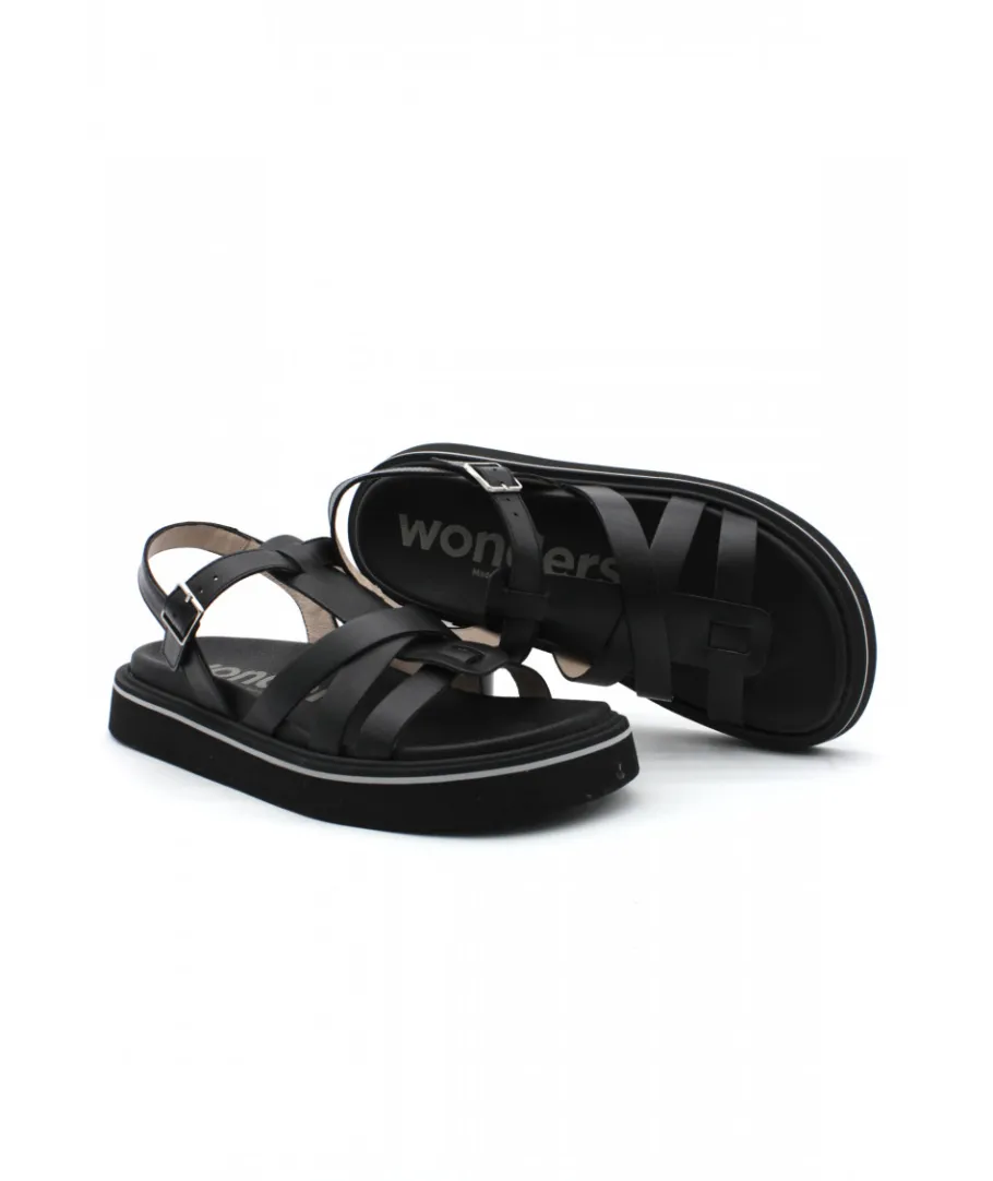 Sale L'Empreinte Chaussures WONDERS B8702 noir