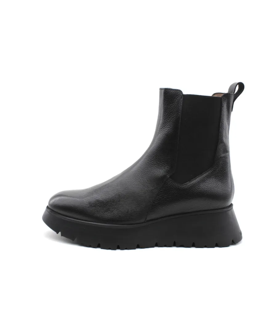 Discount L'Empreinte Chaussures WONDERS C-7310 noir