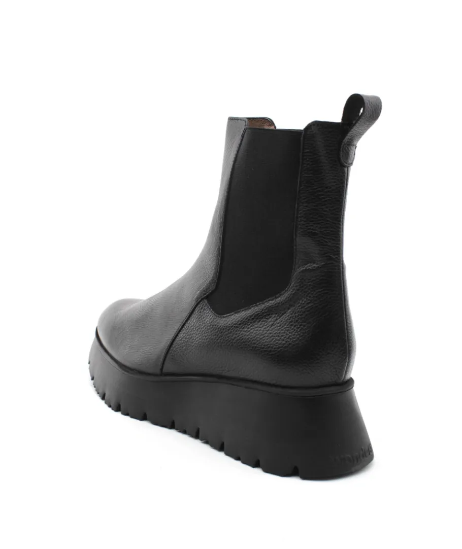 Discount L'Empreinte Chaussures WONDERS C-7310 noir
